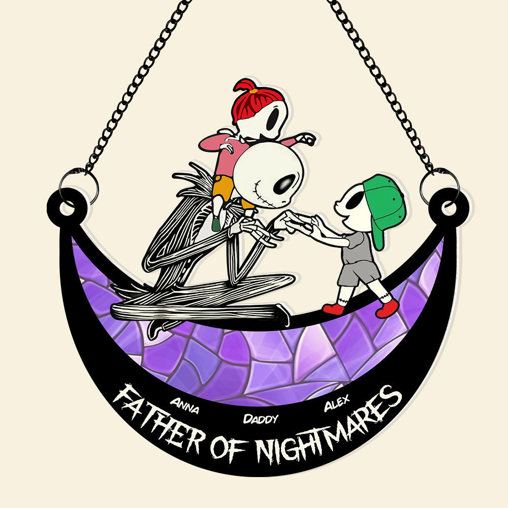 Personalized Gifts For Dad Suncatcher Ornament 04QHDT250424 Father's Day - Image 6