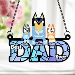 Alternative view of Personalized Gifts For Dad Suncatcher Ornament 05OHTI240424