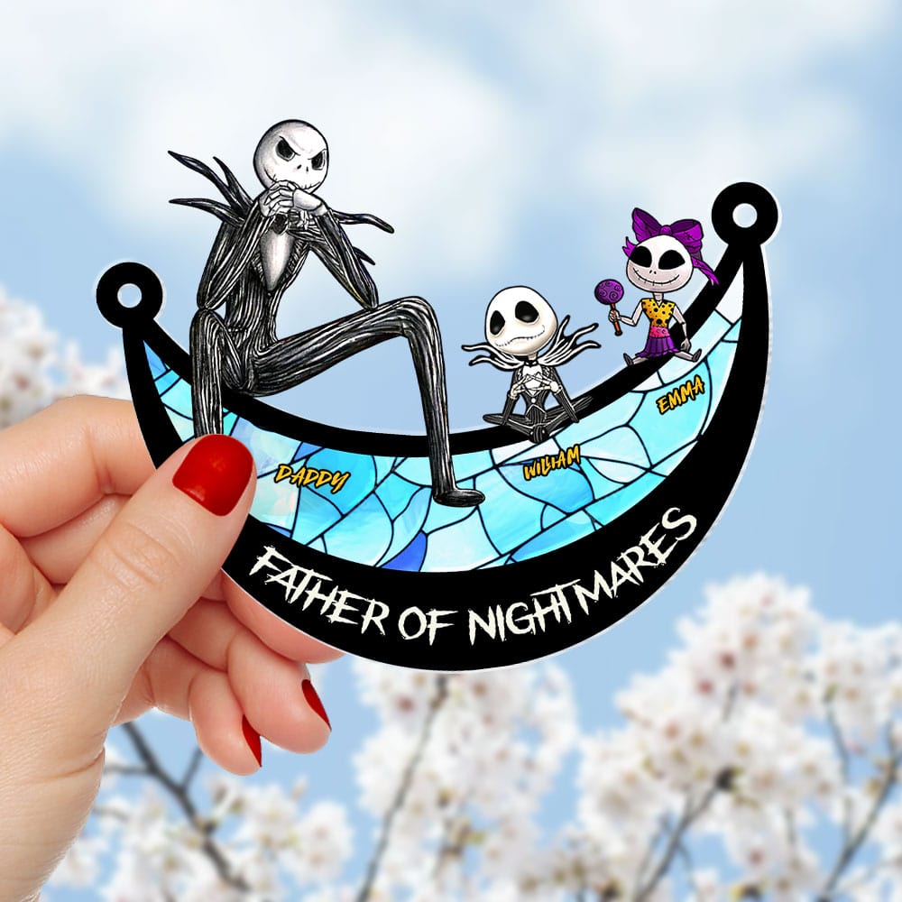 Personalized Gifts For Dad Suncatcher Ornament 08OHTI040524 - Image 3