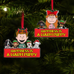 Personalized Gifts For Dog Lovers Christmas Acrylic Ornament 03OHLU271124HG