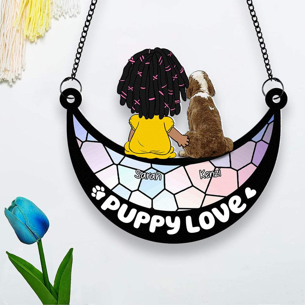 Personalized Gifts For Dog Lovers Suncatcher Ornament 03ohqn060125hg - Image 3