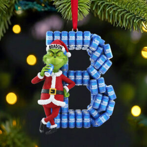 Alternative view of Personalized Gifts For Drinking Lovers Christmas Ornament 02natn101025