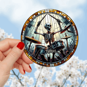 Personalized Gifts For Drum Lovers Suncatcher Ornament 02acpu300824
