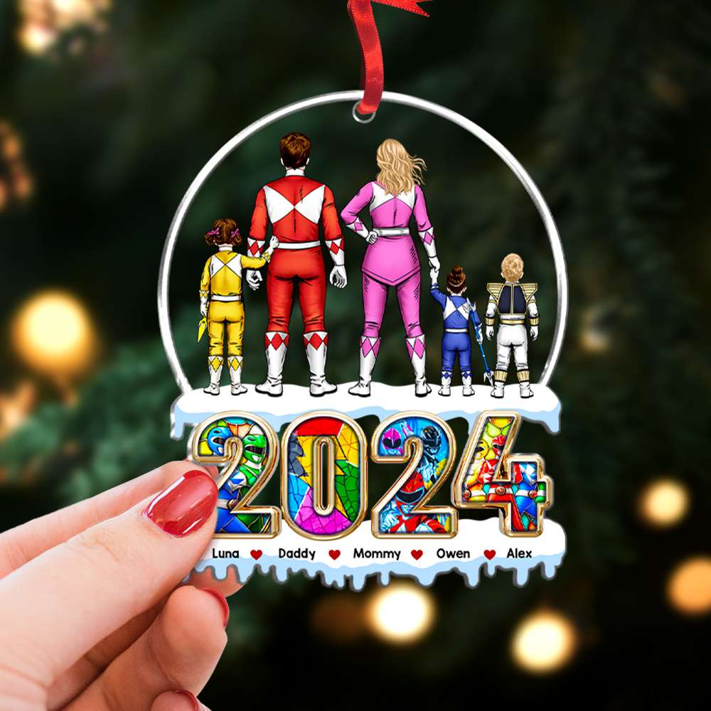 Alternative view of Personalized Gifts For Family Acrylic Ornament 05ACHU280924HH