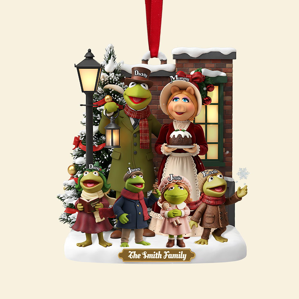 Personalized Gifts For Family, Christmas Acrylic Ornament 03nata201025 - Image 4