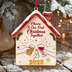 Personalized Gifts For Family Christmas Acrylic Ornament 06namg101125