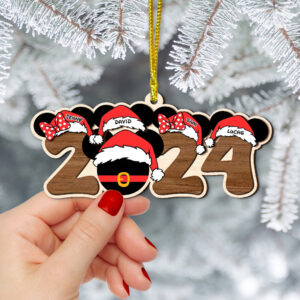 Alternative view of Personalized Gifts For Family Christmas Ornament 01xqtn081124
