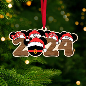 Personalized Gifts For Family Christmas Ornament 01xqtn081124