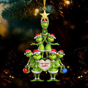 Alternative view of Personalized Gifts For Family Christmas Ornament 03ohqn260925