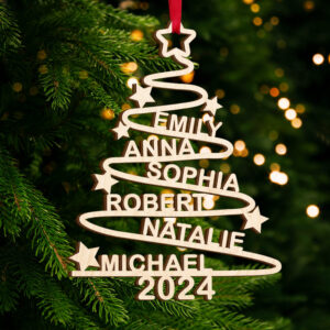 Personalized Gifts For Family Christmas Ornament 04nati230924