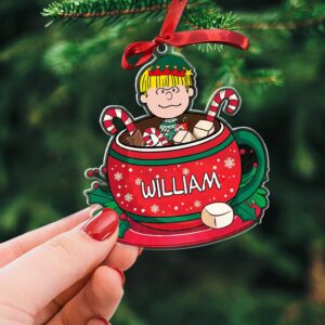 Alternative view of Personalized Gifts For Family Christmas Ornament 04xqti130924hg