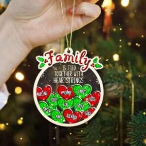 Personalized Gifts For Family Christmas Ornament 05ACDT280924