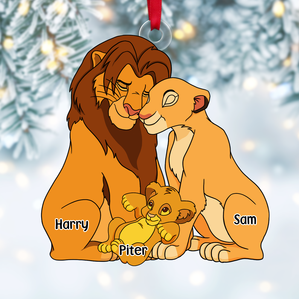 Personalized Gifts For Family Christmas Ornament 05ACPU111124