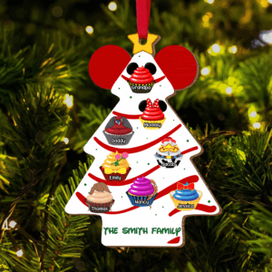 Alternative view of Personalized Gifts For Family Cupcakes Christmas Ornament 01OHPU061124