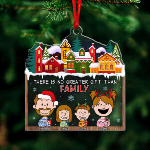Personalized Gifts for Family, Family Acrylic Ornament 04TOQN090824