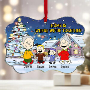 Personalized Gifts for Family, Family Holding Hands Ornament 03todc050824da