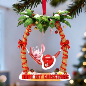 Alternative view of Personalized Gifts For Family Newborns Christmas Ornament Baby 1st Christmas 05totn221025