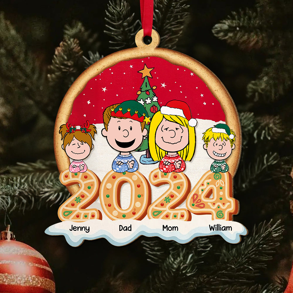 Personalized Gifts For Family Ornament Christmas Cookies 01XQDT041124HG