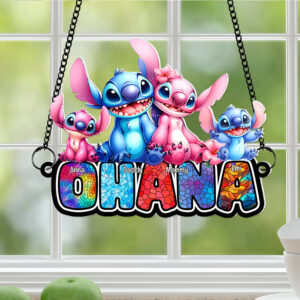 Personalized Gifts For Family Suncatcher Ornament 02OHLU071224