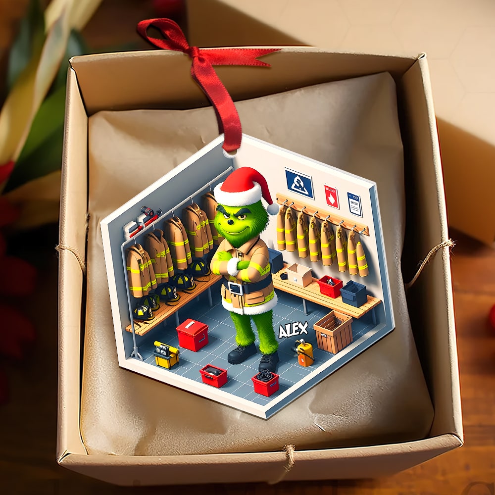 Personalized Gifts For Firefighter Christmas Ornament 02ohmh131124 - Image 3