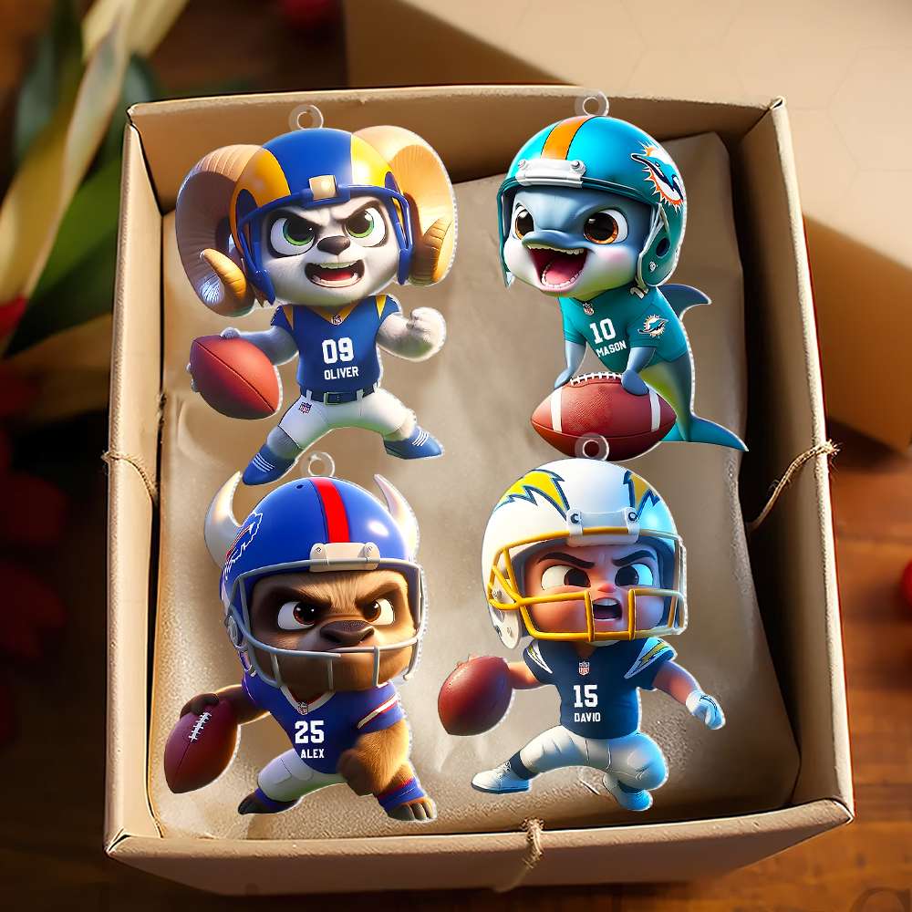 Personalized Gifts For Football Lovers Christmas Ornament 01HUMH221124