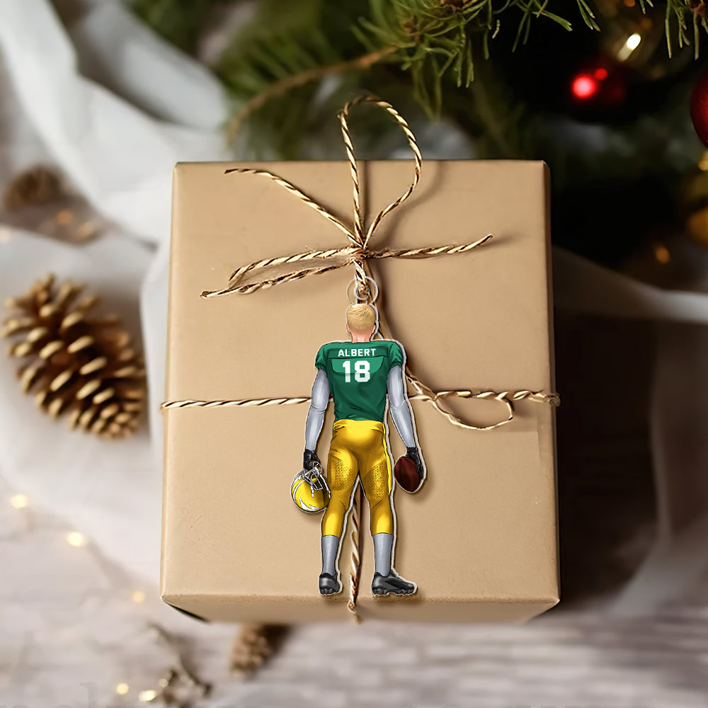 Personalized Gifts For Football Player Acrylic Ornament 03acqn111124tm - Image 3