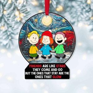 Alternative view of Personalized Gifts For Friend Christmas Ornament 04KAPU201124DA