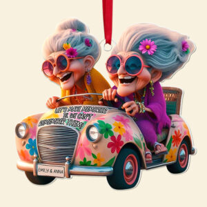 Alternative view of Personalized Gifts For Friends Acrylic Ornament 02kaqn221124