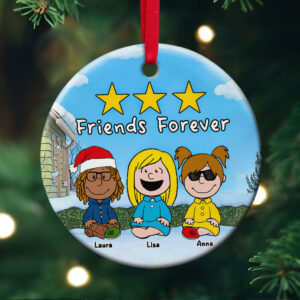 Personalized Gifts For Friends Ceramic Ornament 04OHTI071123HH