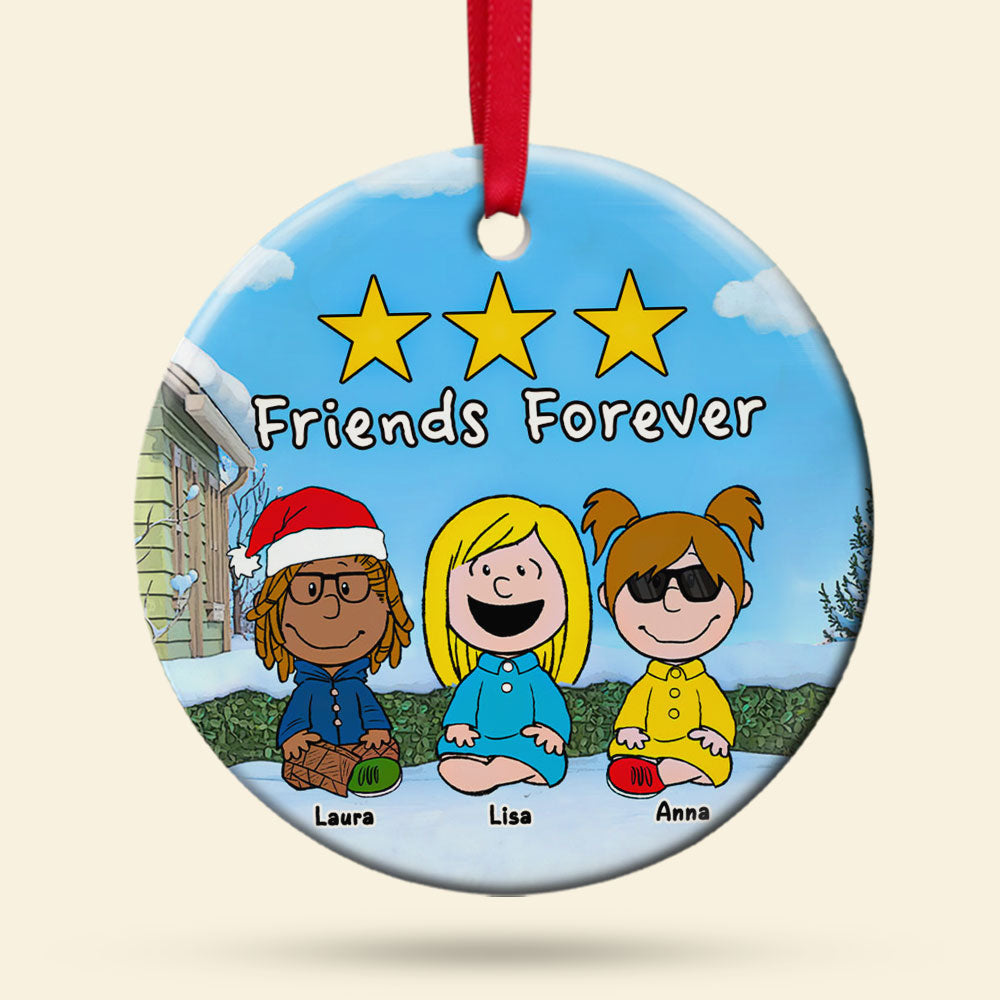 Personalized Gifts For Friends Ceramic Ornament 04OHTI071123HH - Image 4