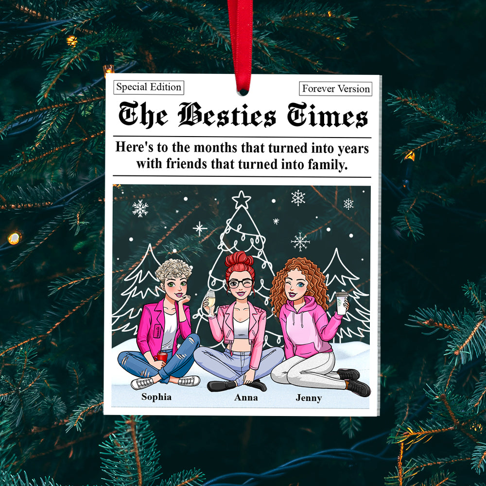 Alternative view of Personalized Gifts For Friends Christmas Ornament 02katn251124hh