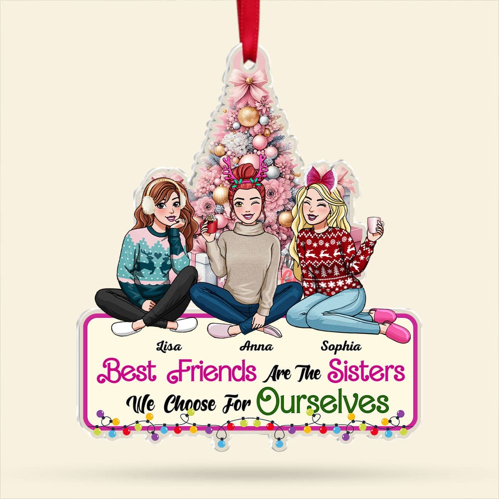 Personalized Gifts For Friends Christmas Ornament 02xqti110924hh - Image 3