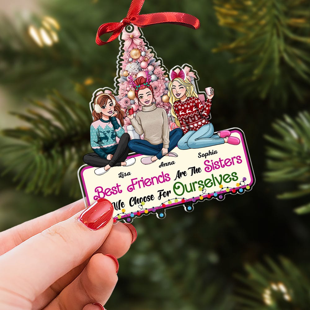 Personalized Gifts For Friends Christmas Ornament 02xqti110924hh - Image 4