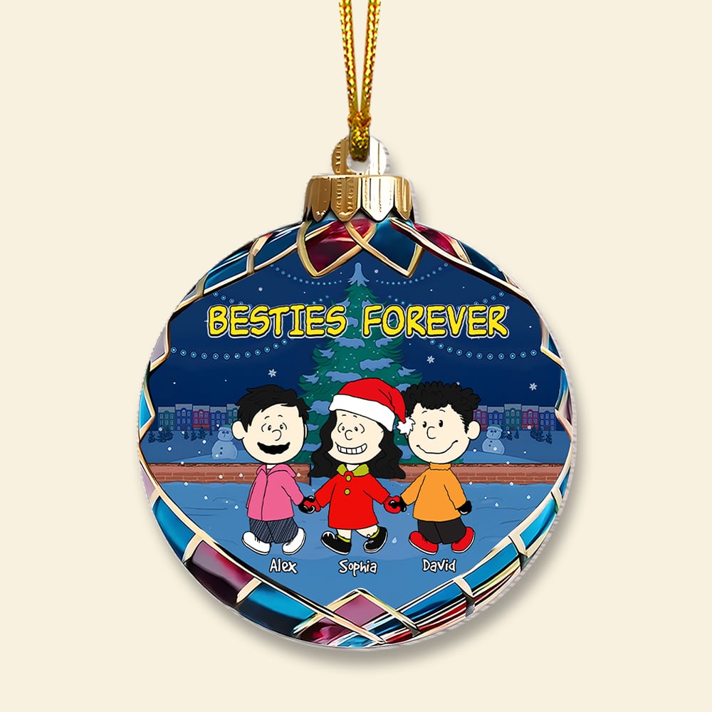 Personalized Gifts For Friends Christmas Ornament 032OHMH161124DA - Image 4