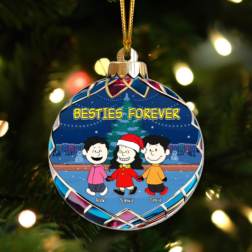 Personalized Gifts For Friends Christmas Ornament 032OHMH161124DA - Image 3