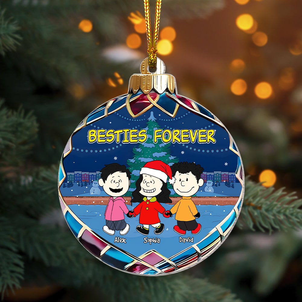 Alternative view of Personalized Gifts For Friends Christmas Ornament 032OHMH161124DA