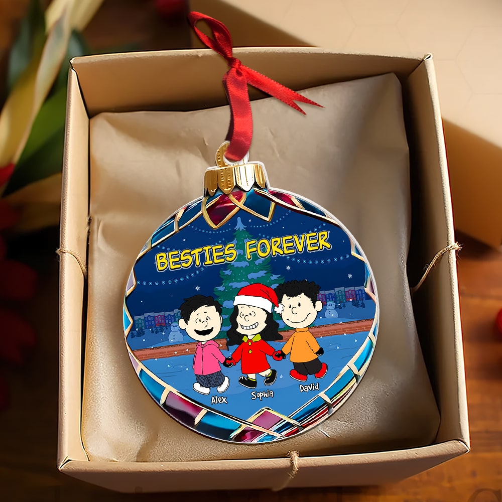 Personalized Gifts For Friends Christmas Ornament 032OHMH161124DA