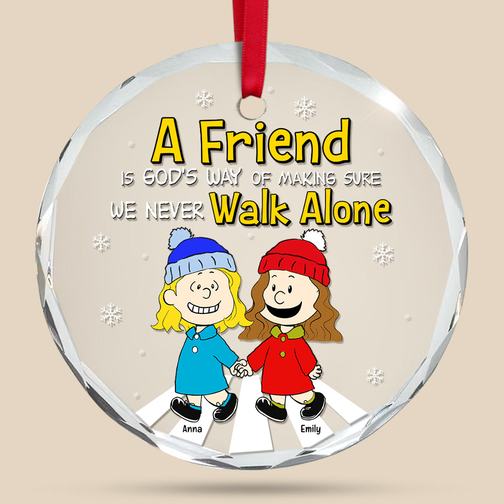 Personalized Gifts For Friends Christmas Ornament Friends 01TOQN121124DA - Image 4