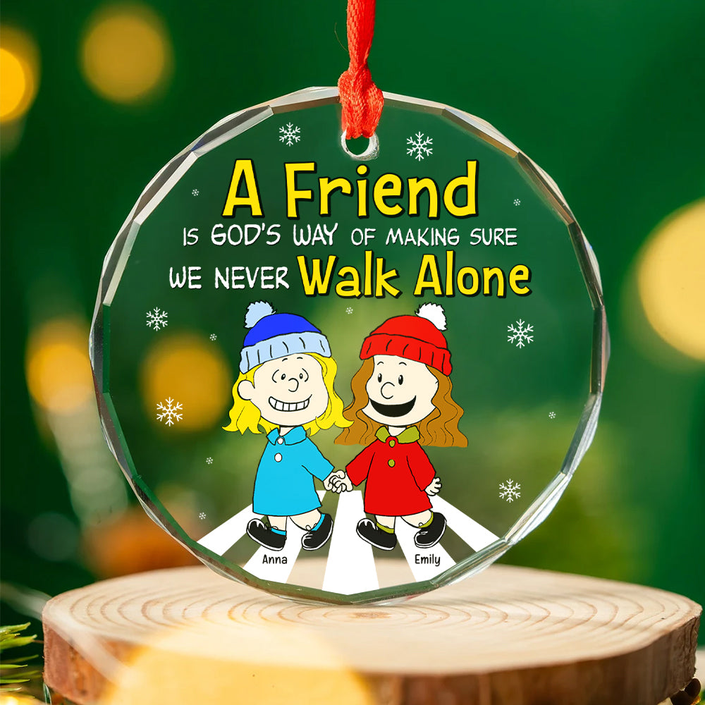 Personalized Gifts For Friends Christmas Ornament Friends 01TOQN121124DA - Image 3