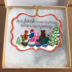 Alternative view of Personalized Gifts For Friends Ornament Christmas 02XQLU300924TM