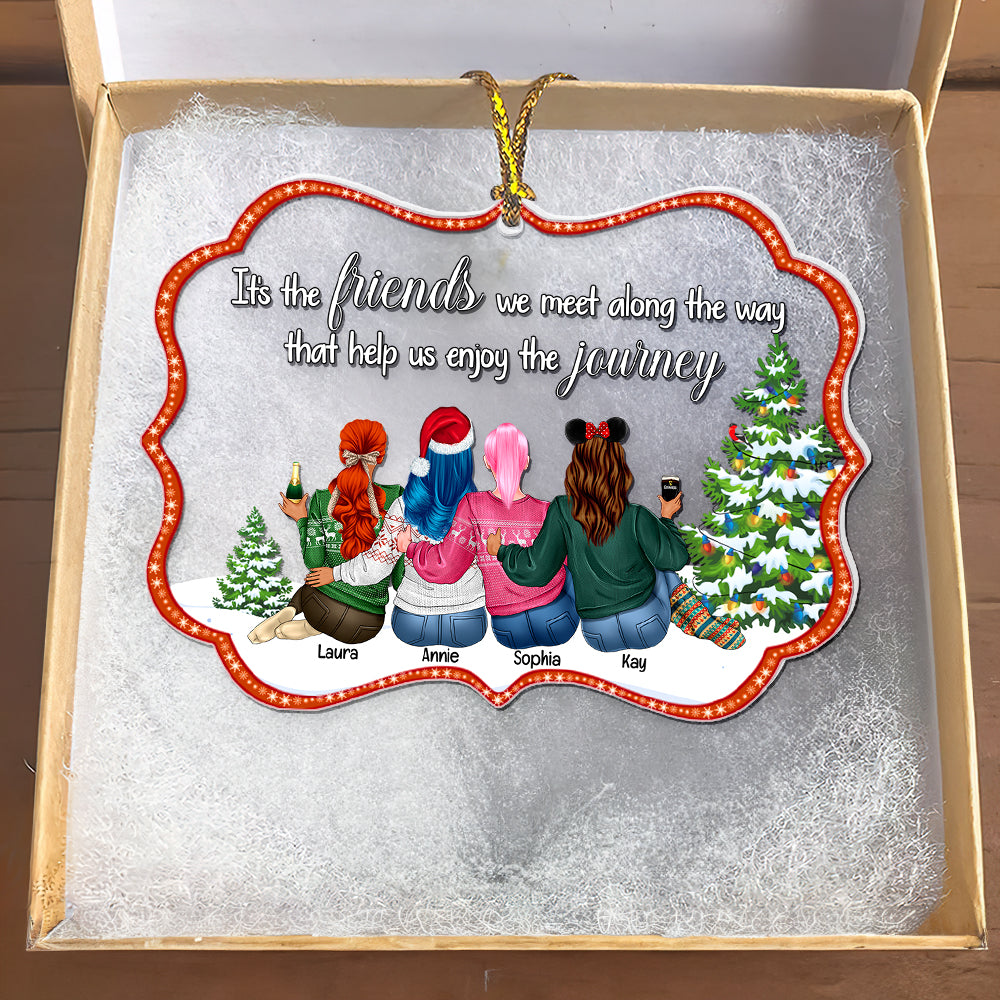 Alternative view of Personalized Gifts For Friends Ornament Christmas 02XQLU300924TM