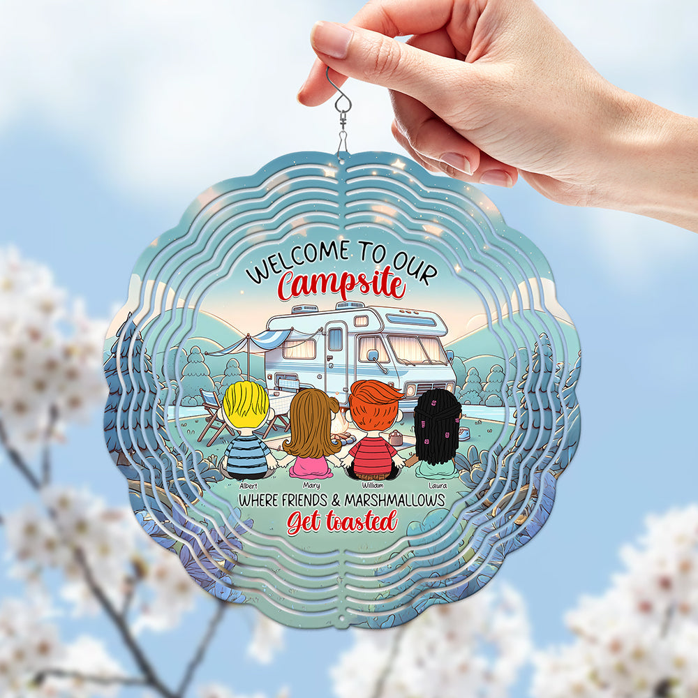 Personalized Gifts For Friends Wind Spinner 03kaqn241224hg - Image 3