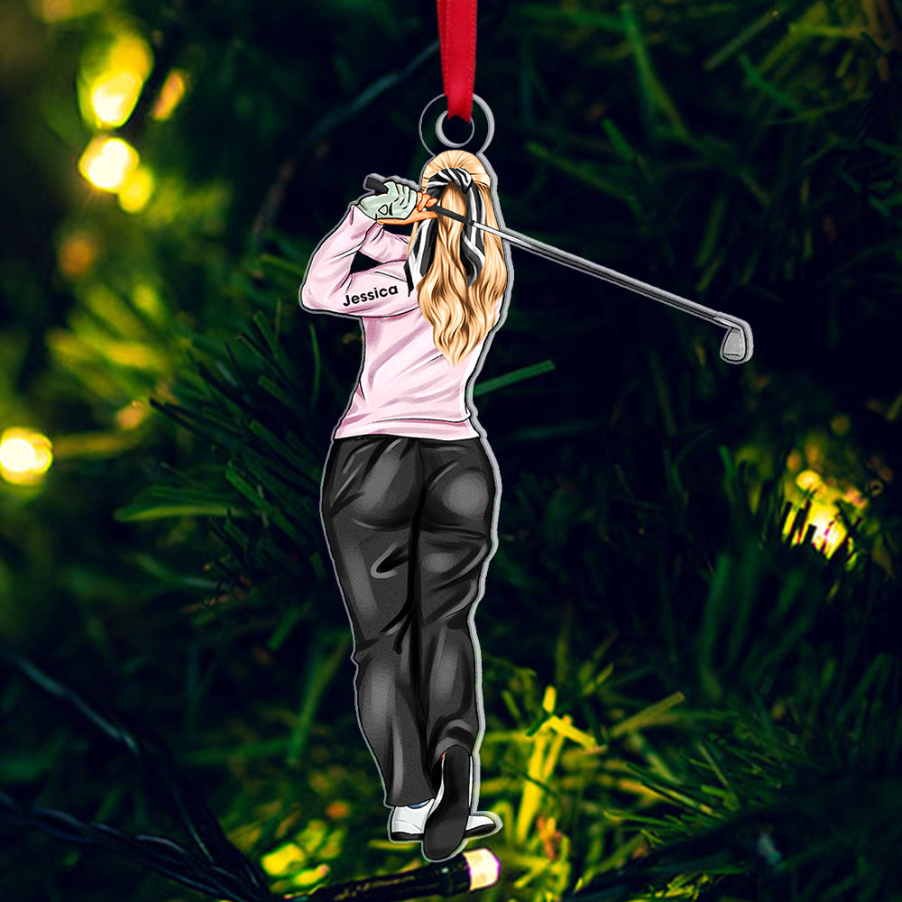 Personalized Gifts For Golf Lovers Acrylic Ornament 05acqn111124tm - Image 5