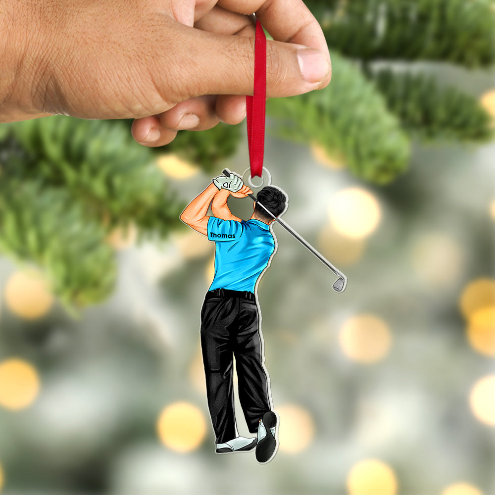 Personalized Gifts For Golf Lovers Acrylic Ornament 05acqn111124tm - Image 3