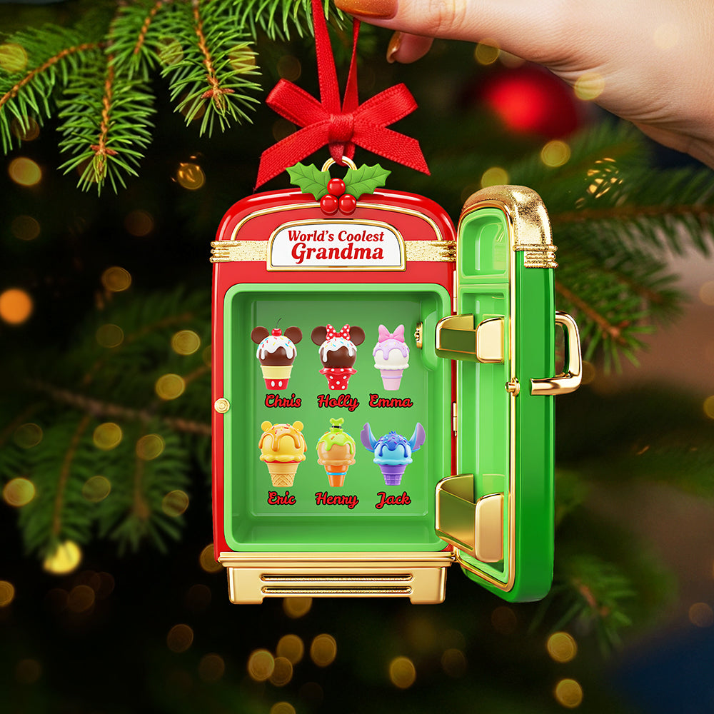 Alternative view of Personalized Gifts For Grandma Christmas Ornament 02pgta220925