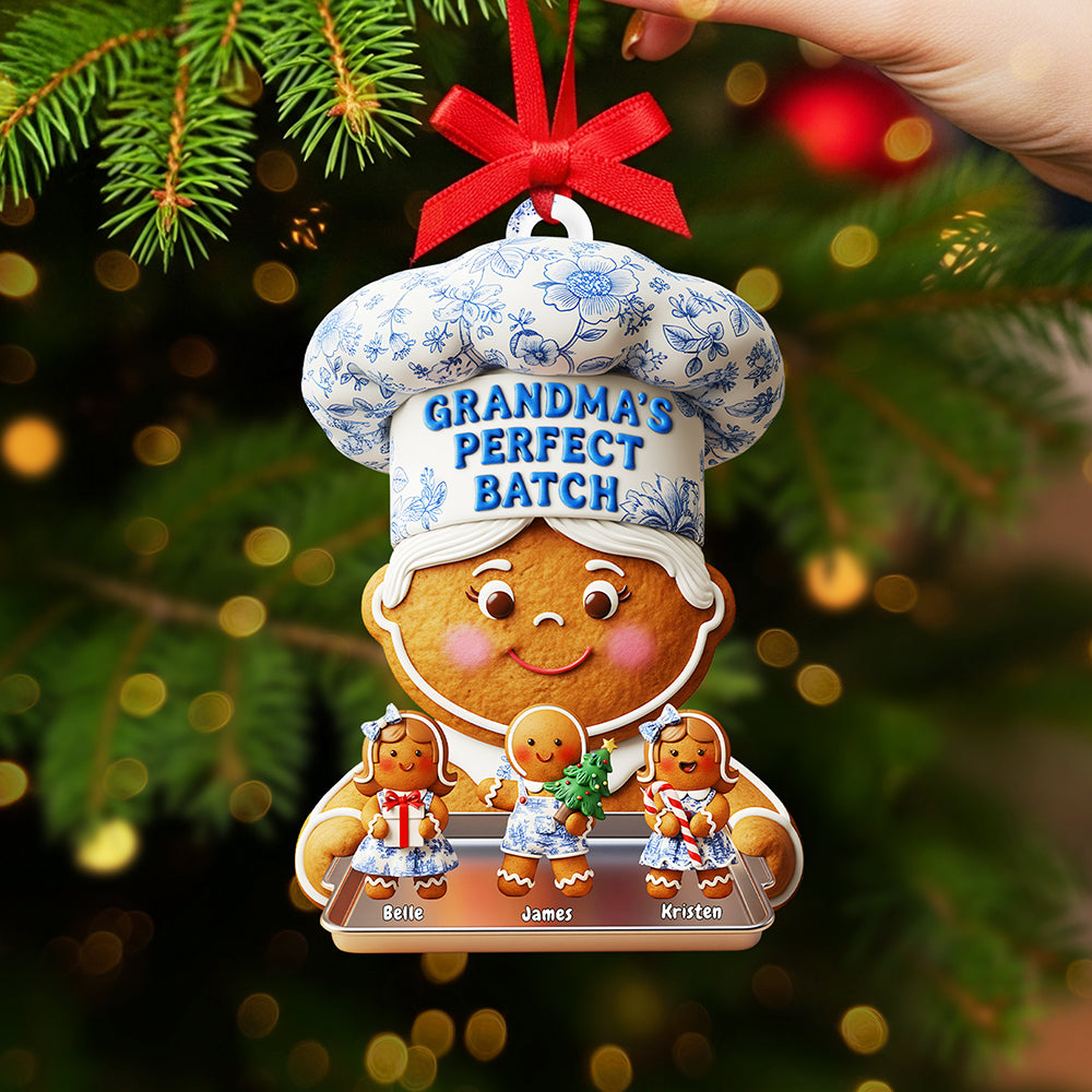 Personalized Gifts For Grandma Christmas Ornament 03pgta240925