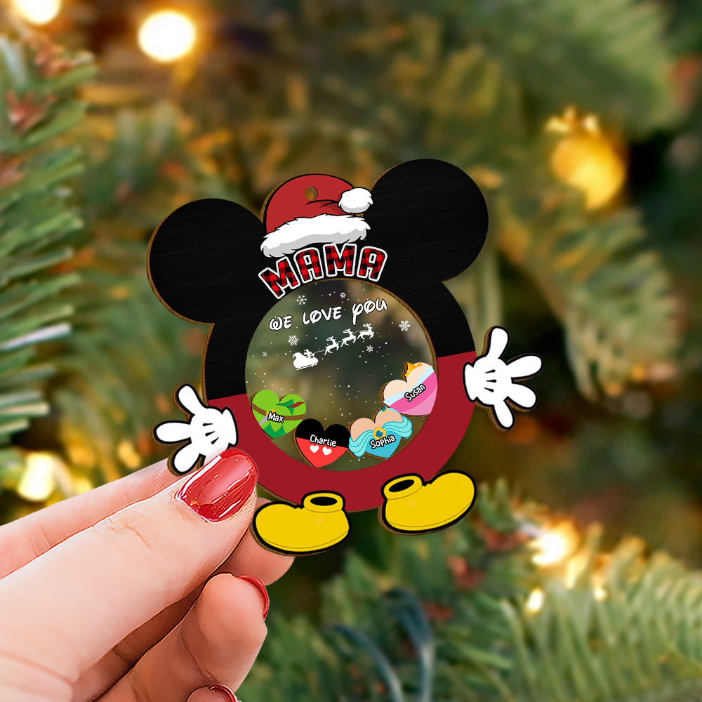 Personalized Gifts For Grandma Ornament, Magical Love 03QHTI300924 - Image 3