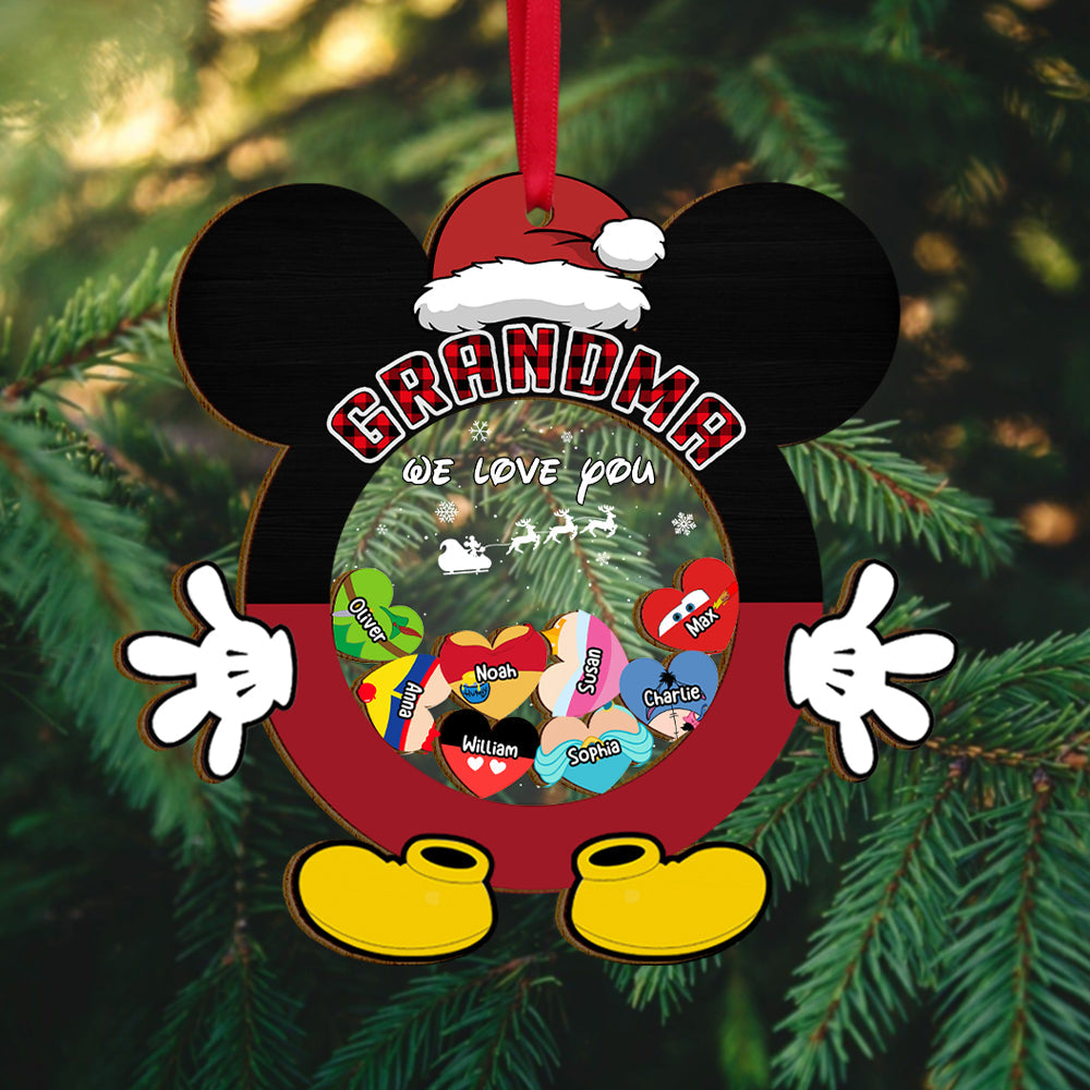 Alternative view of Personalized Gifts For Grandma Ornament, Magical Love 03QHTI300924