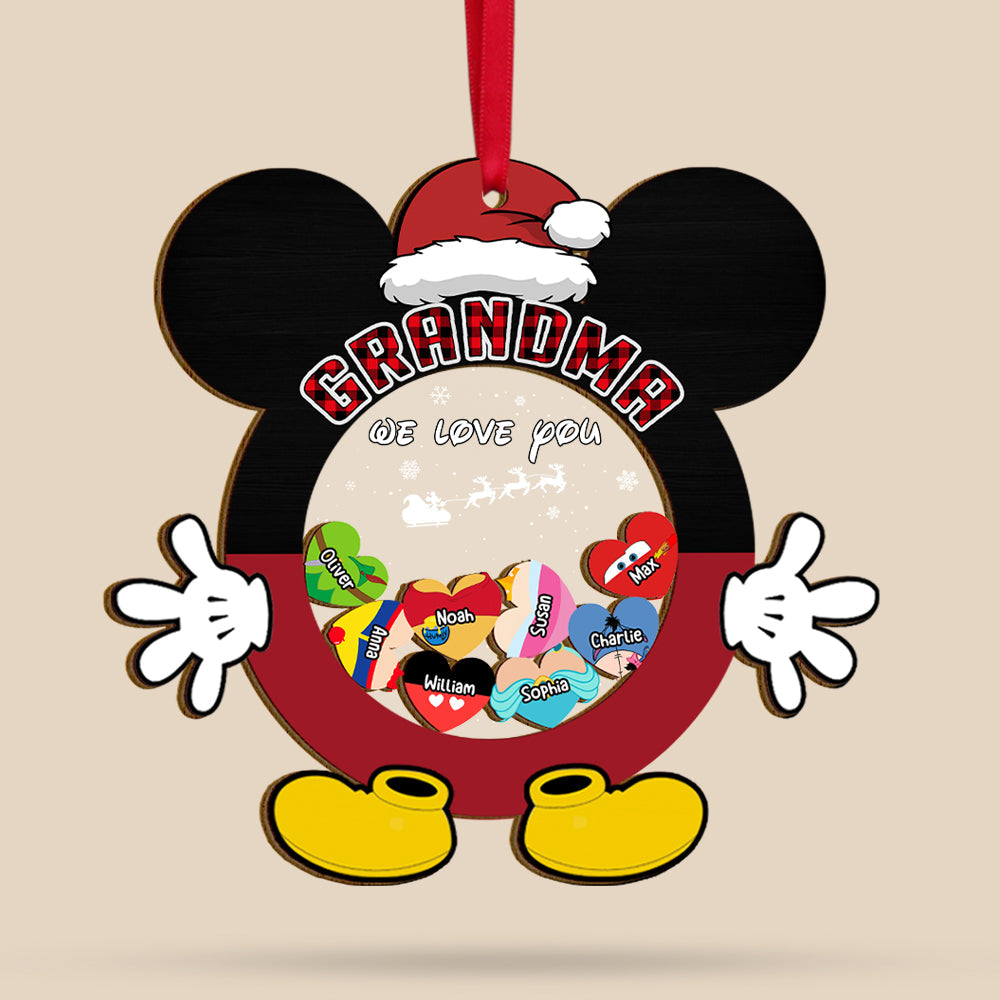 Personalized Gifts For Grandma Ornament, Magical Love 03QHTI300924 - Image 4