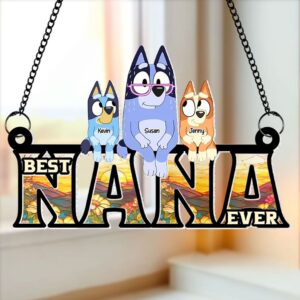 Personalized Gifts For Grandma Suncatcher Ornament 021ohti100425